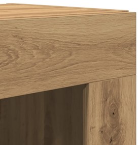 Artisan tölgy magasító 69.5x34x180 cm szerelt fa