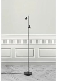 Nordlux - LED Dimmelhető állólámpa OMARI 2xLED/3,2W/230V fekete