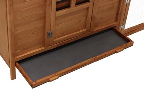 Avenberg IRIS Tyúkól 215 x 65 x 80 cm barna