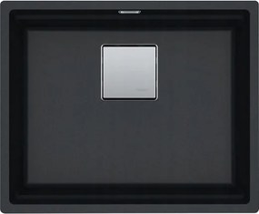 Mosogató Franke Kanon Kng 110-52 Onyx 125.0528.612 fekete nagy rekesz