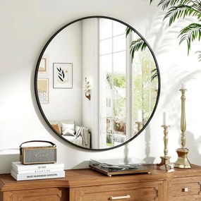 Kör alakú tükör 60cm fehér FUR-1712-2