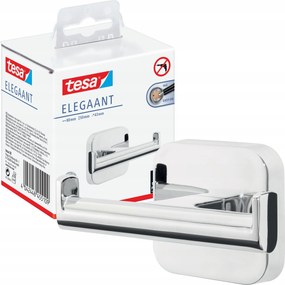 Fürdőszobai akasztó öntapadós Tesa Elegaant Fém Fürdőköpeny akasztó