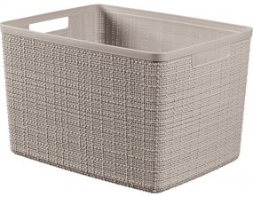 Curver Jute L 20 l kosár, taupe
