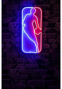 Műanyag LED-es fali dekoráció, The Logo Jerry West - Multicolor