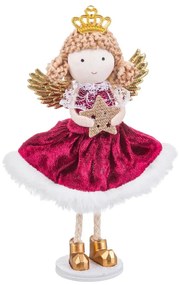 Textil karácsonyi figura Angel – Casa Selección