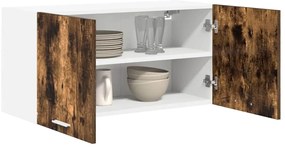 Függő szekrény Riga Füstölt tölgy 80 x 31 x 40 cm Faanyag