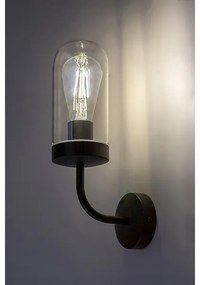 Rabalux 3310 - Fürdőszobai fali lámpa YAGO 1xE27/60W/230V IP44 fekete