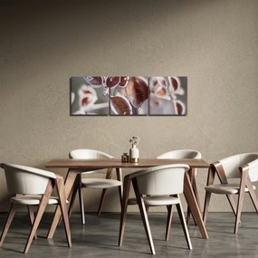 Kép - Levelek részlete (órával) (90x30 cm)