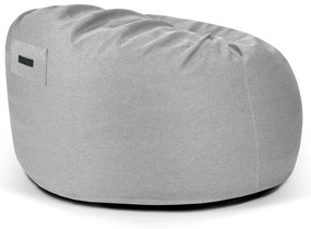 Szürkésbézs babzsákfotel Om 110 – SLOWDOWN
