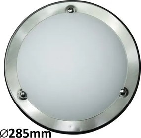 Rabalux beltéri mennyezeti lámpa e27 60w ip20 szatin króm fehér ufo