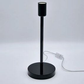 Asztali lámpa ASTRID 1xE27/60W/230V matt fekete