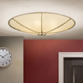 Orion DL 7-567/56 - Mennyezeti lámpa MAURO 5xE27/60W/230V átm. 56 cm bronz