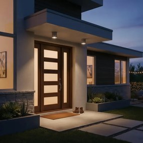 Ideal Lux - Fürdőszobai spotlámpa GUN 1xGU10/28W/230V IP55 barna