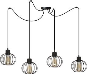 Mennyezeti Lámpa Lógó Csillár Pók Fekete Retro Loft Konyha Nappali