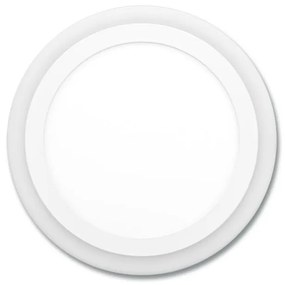 Ecolite DUO-R12W - LED Beépíthető lámpa DUO LED/12W/230V + LED/4W