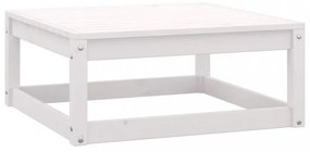 7 részes fehér tömör fenyőfa kerti ülőgarnitúra párnákkal