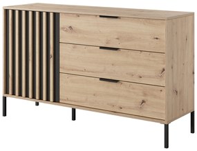 Komód Tallin 138 (artisan tölgy  + antracit). Akció -17%. 1071400