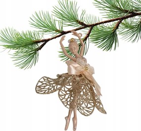 Karácsonyfadíszek Balerina karácsonyfadísz arany Karácsonyra