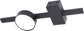 POLUX 326249 JOY Modern LED Mennyezeti Lámpa Fekete GX53 IP20