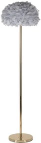 Állólámpa toll vékony szürke ø 43x170cm