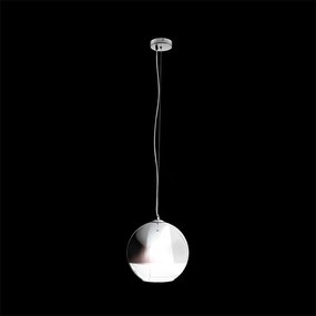 RENDL BEAU MONDE 35 závěsná chromované sklo/čiré sklo 230V LED E27 15W