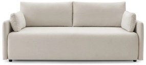 Bézs kinyitható kanapé 211 cm Marcel – Bobochic Paris