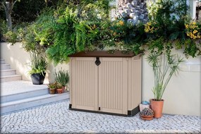 KETER STORE IT OUT MIDI műanyag kerti tároló szekrény - 132 x 72 x 110 cm ()
