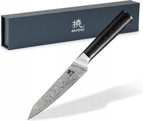 Shiori Yasashi-sa Muro Damaszkuszi acél használati kés 12,70 cm