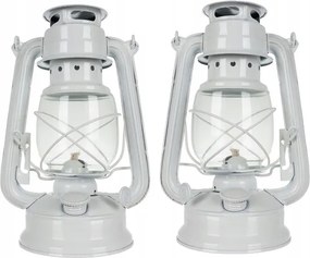 2 Db-os Petróleum Lámpa Szett Lampion 24 CM