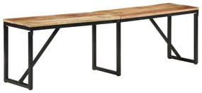 tömör mangófa pad 160 x 35 x 46 cm