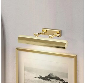 Elstead CHAWTON-PLM-PB - Képmegvilágító CHAWTON 2xE14/40W/230V arany