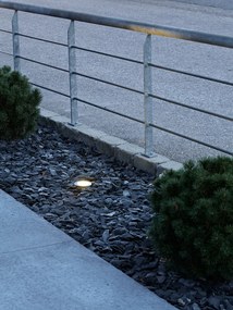 MARKSLÖJD 104723 TRADGARD Kültéri Talajba Építhető Lámpa Fekete LED IP67