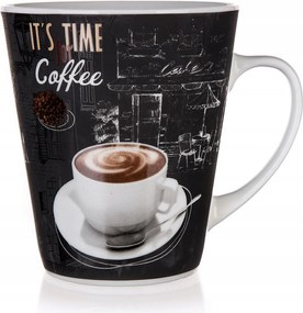 bögre 360ml Kávés dekorációk keveréke, kerámia