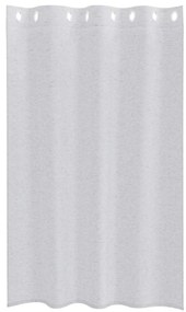 Függönyök függönyökkel 2 pcs Világosszürke 140x175cm Poliészter