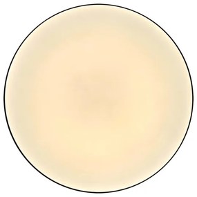 LED Fürdőszobai mennyezeti lámpa MOON LED/18W/230V fekete IP44