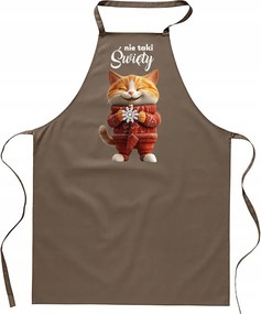 Konyhai Kötény Női férfi karácsonyi pamut nyomott mintás vicces