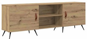TV szekrény kézműves tölgy 150 x 30 x 50 cm Faanyag