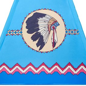 Gyermek indián sátor teepee PlayTo kék
