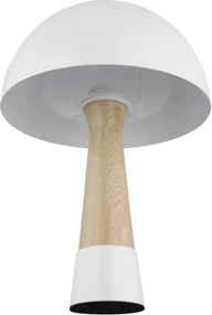 Globo 51570122 Asztali lámpa, fém matt homok színű, fém fa megjelenésű, PVC fekete kábel, billenőkapcsoló a kábelen, ø: 250mm, M: 365mm, kábel hossza 1500mm, 1x E27 ILLU 40W 230V izzó nélkül