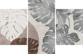 Kép - Design levelekkel (90x60 cm)