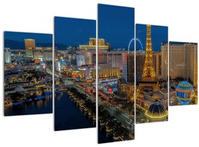 Éjszakai Las Vegas-i kép (150x105 cm)