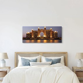 Kép egy épületról Dubajban (120x50 cm)