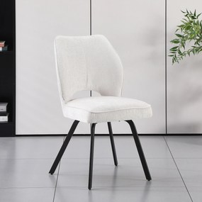 Mazzoni TULIP Világos Beige (UF980-02 szövet) - MODERN KÁRPITOZOTT SZÉK NAPPALIBA/ÉTKEZŐBE/LOFT IRODÁBA