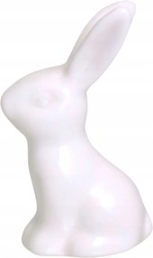 Kerámia nyuszi Fehér 3,5x4,2x7,2 cm Húsvéti Dekoráció