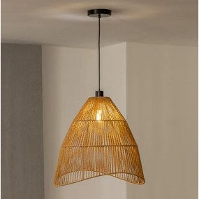 Brilagi - LED csillár zsinóron CERIA BOHO 1xE27/40W/230V átm. 70 cm barna