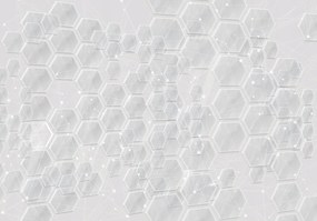 Fotótapéta Geometria Hatszög Absztrakt Perspektíva 312x219 +ragasztó