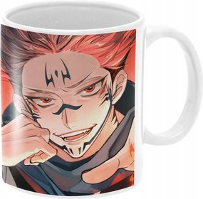 Bögre Sukuna Jujutsu Kaisen Jjk Anime Manga Ajándék 330ml Csomagolás