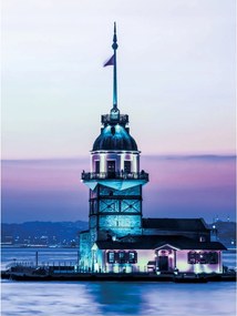 Fotótapéta város éjszaka ég fotótapéta 206 x 275