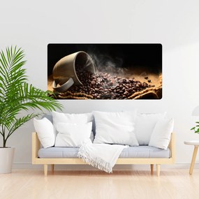 PIPPER. Öntapadós textiltapéta "Kávéscsésze"