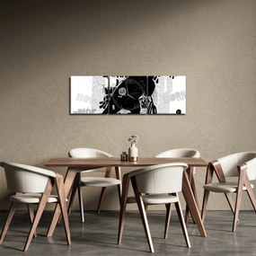 Kép - Született lovagló (órával) (90x30 cm)